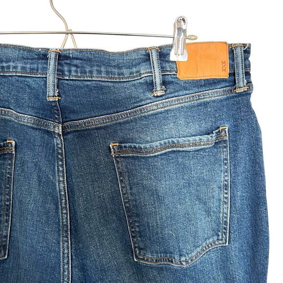 Mutal Weave Men's The Taper Jeans Medium Dark Wash Size Size 40x32 - Picture 5 of 8